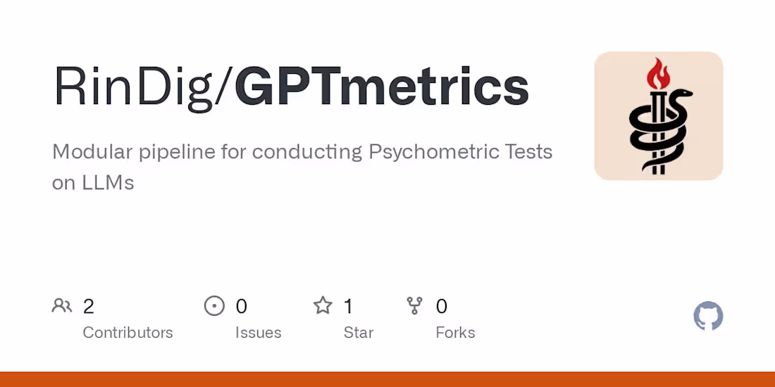 Cover image for Modular pipeline for conducting Psychometric Analysis on LLMs