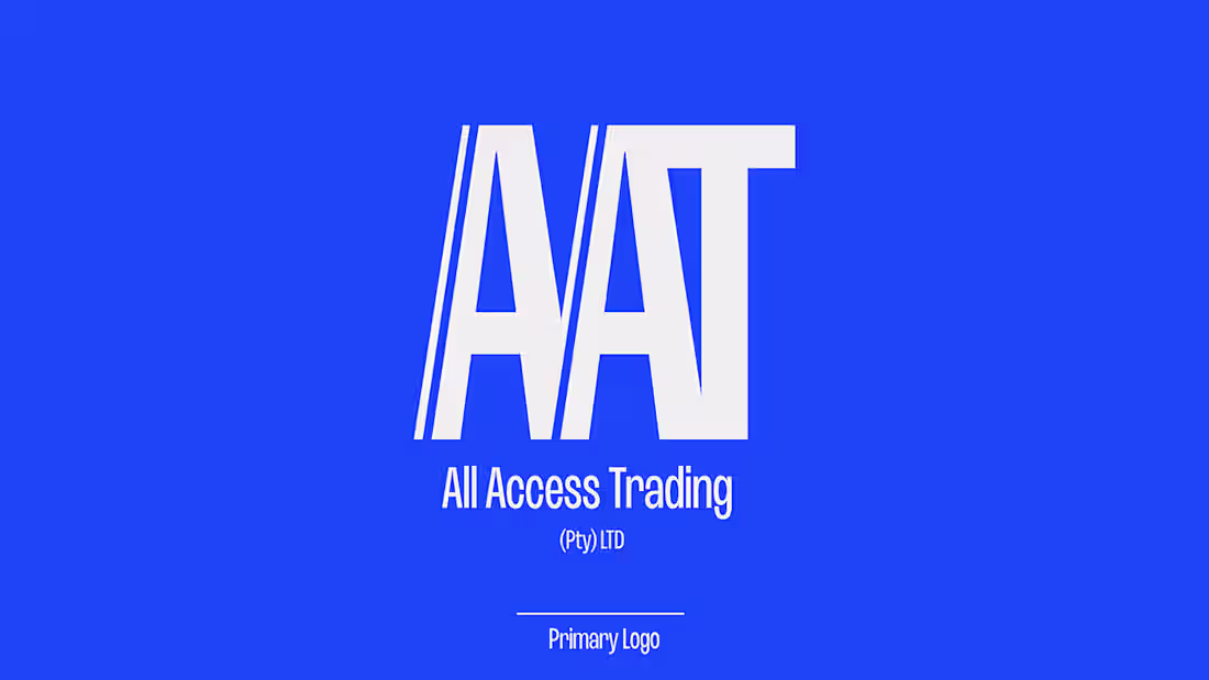 Cover image for All Access Trading: Logo & Visual Identity Options