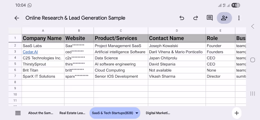 Cover image for B2B lead generation & Prospect