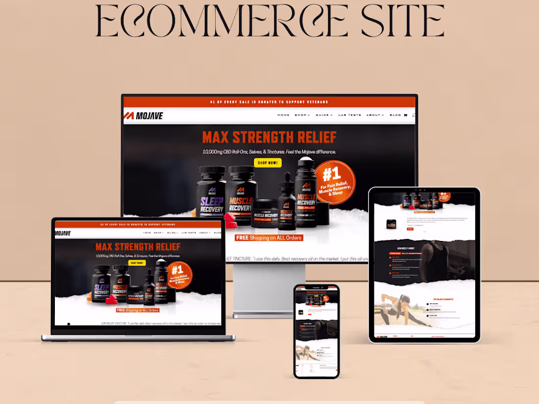 Cover image for Wordpress WooCommerce Website