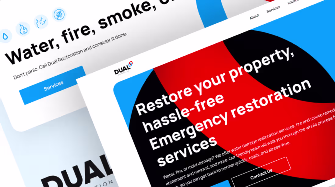 Cover image for Marketing Website for a Restoration Company