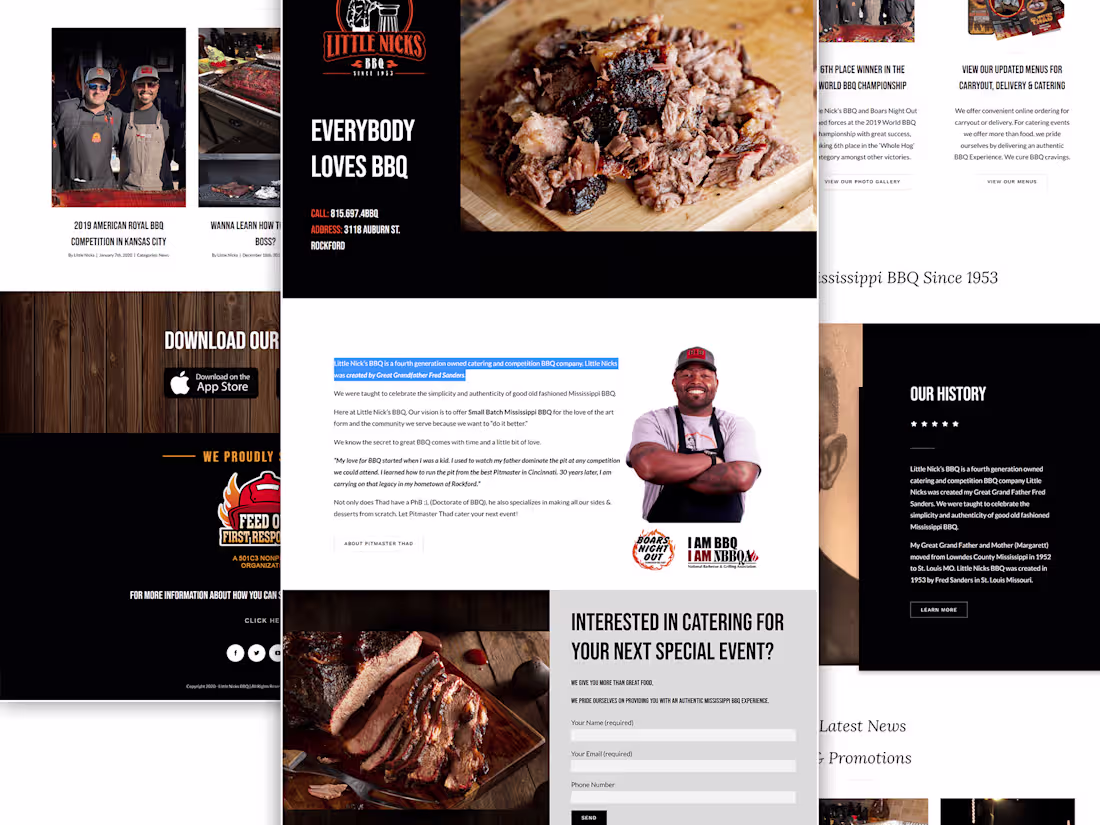 Cover image for Restaurant WordPress Website