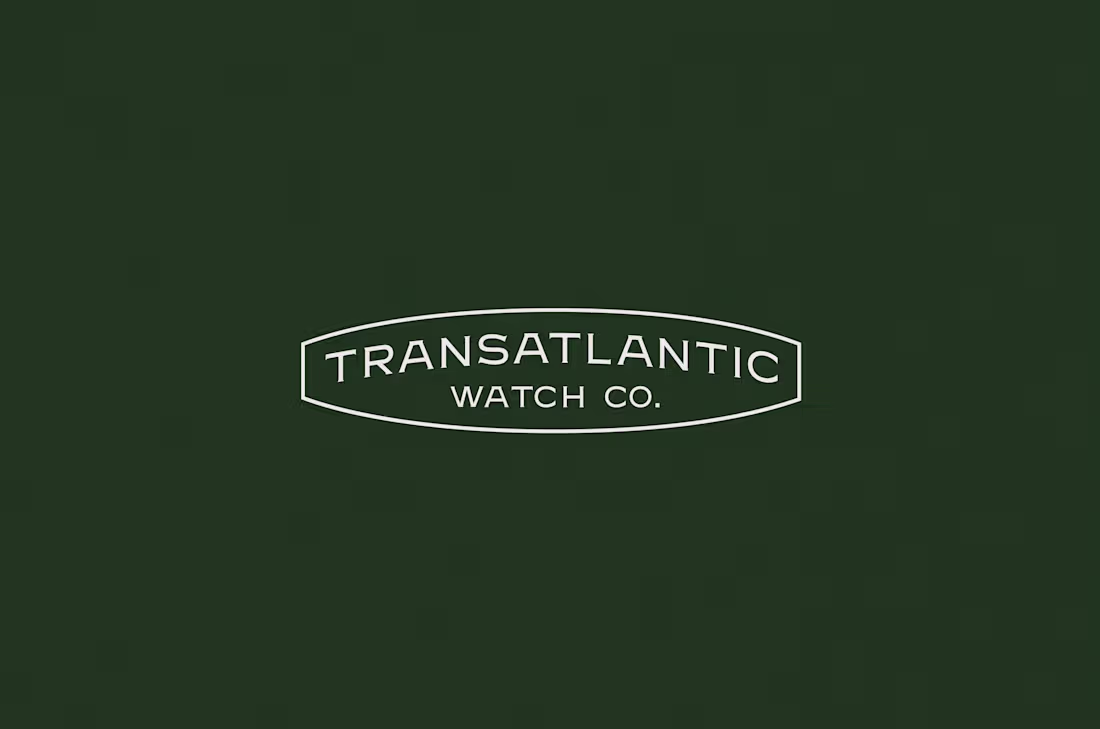 Cover image for Typographic Design for The Transatlantic Watch Company