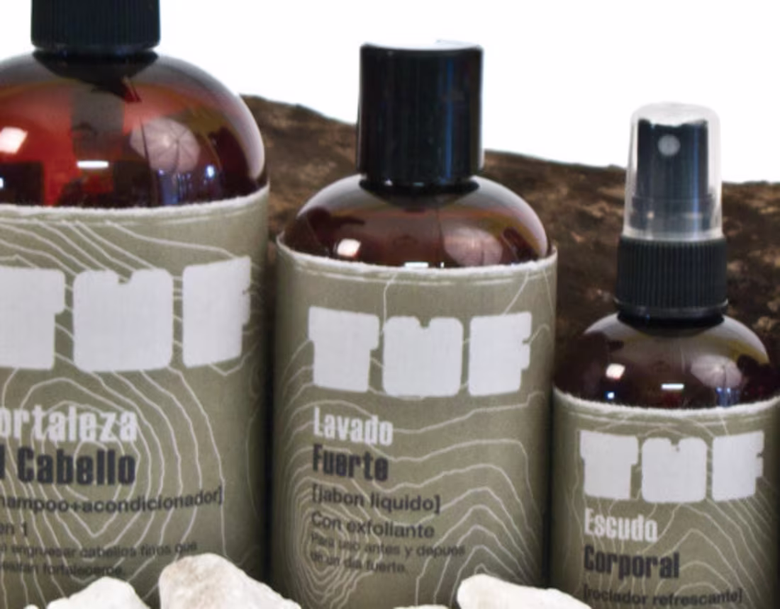 Cover image for TUF: Men's Body Care Concept Line for South America