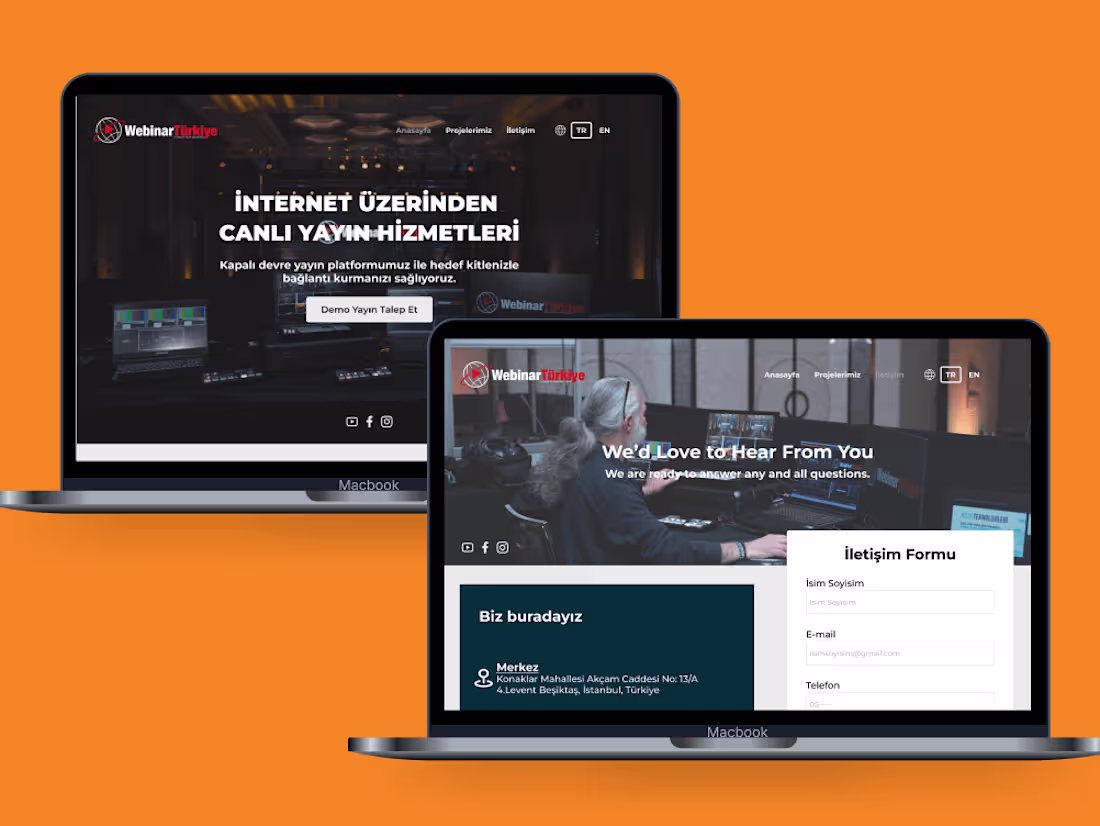 Cover image for Duse Kenc | UX Portfolio - Webinar Turkey