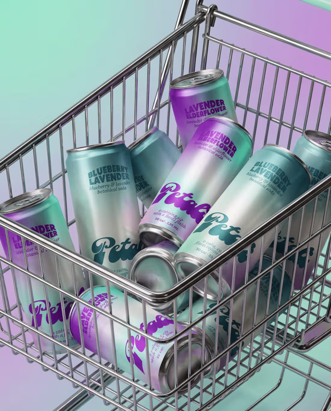 Cover image for Petali - Branding and Packaging for a Botanical Soda