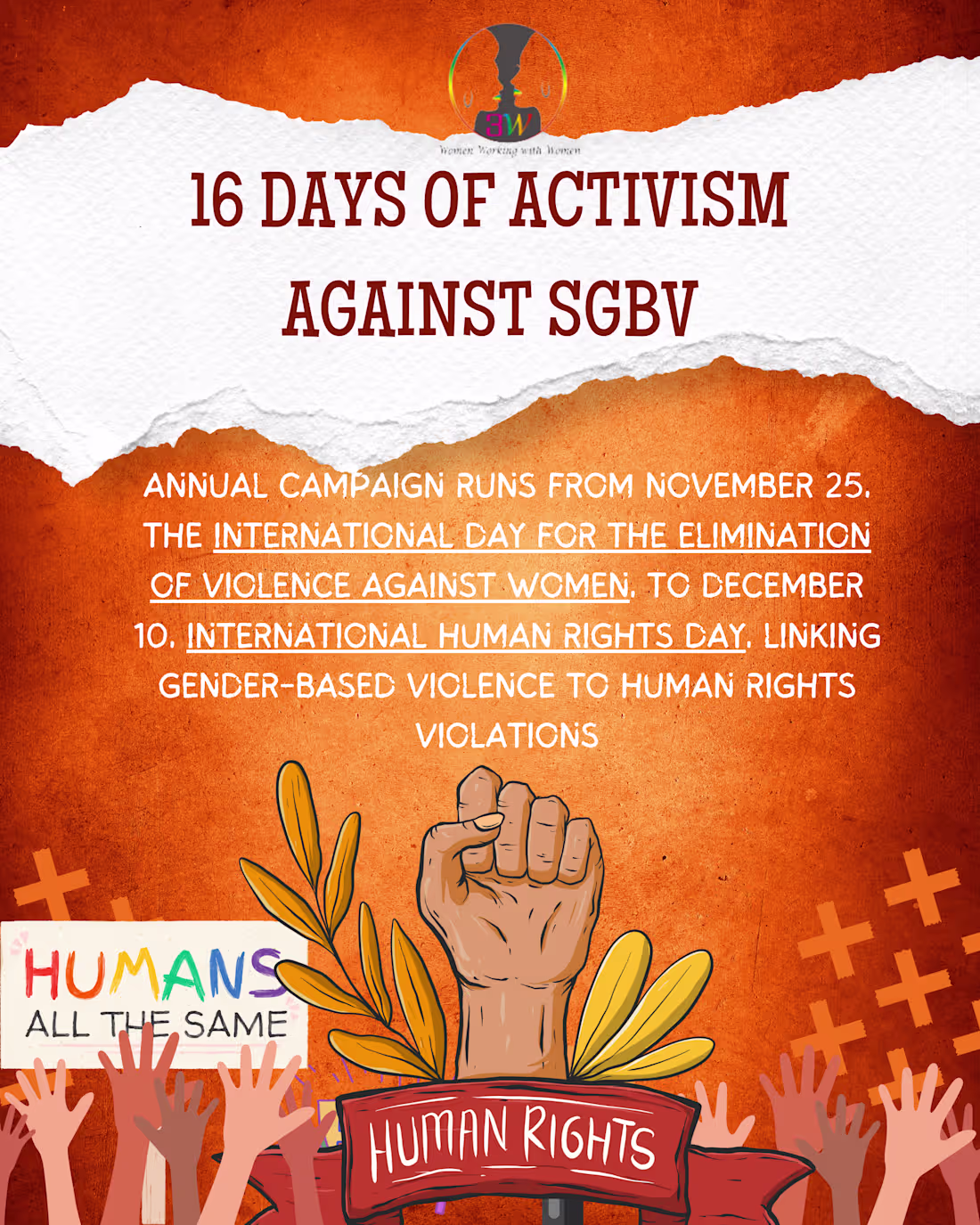 Cover image for UNMUTEUS 16 Days of Activism Campaign