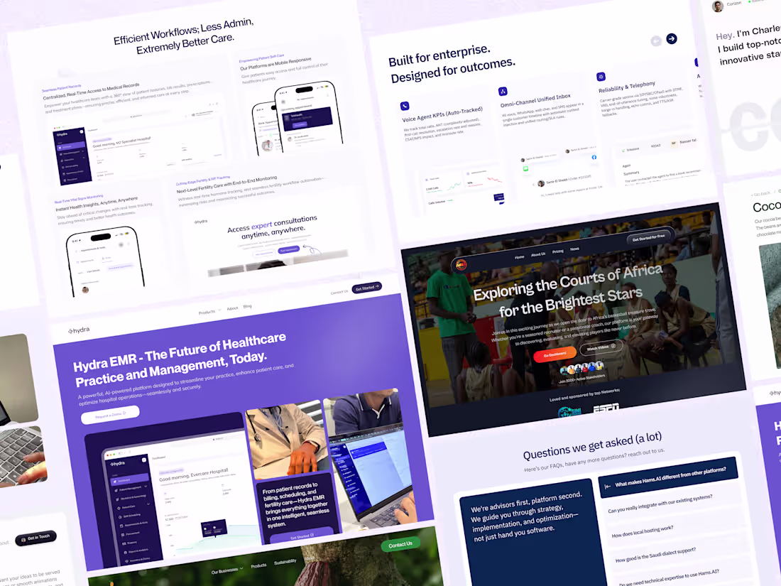 Cover image for Multi-Page Marketing Website Design