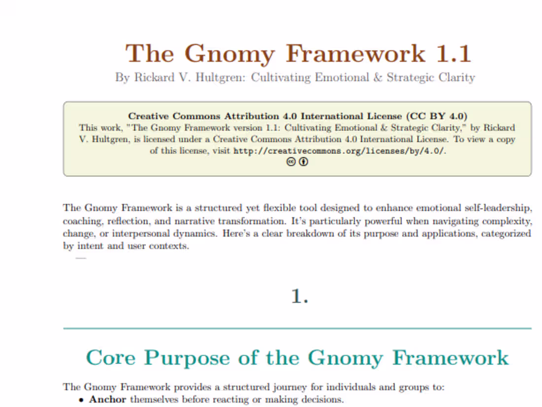 Cover image for Gnomy Framework Development