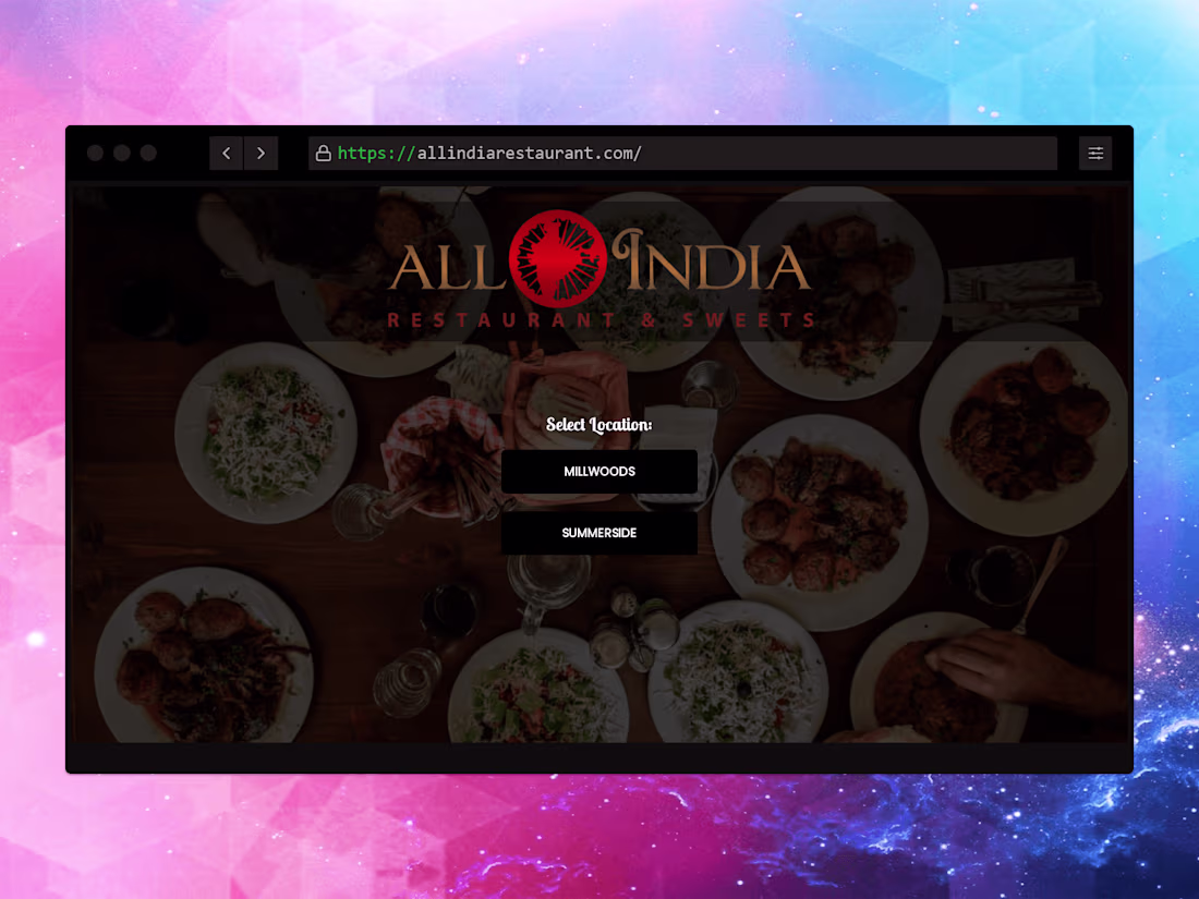 Cover image for All India Restaurant and Sweets | Indian Restaurant Edmonton