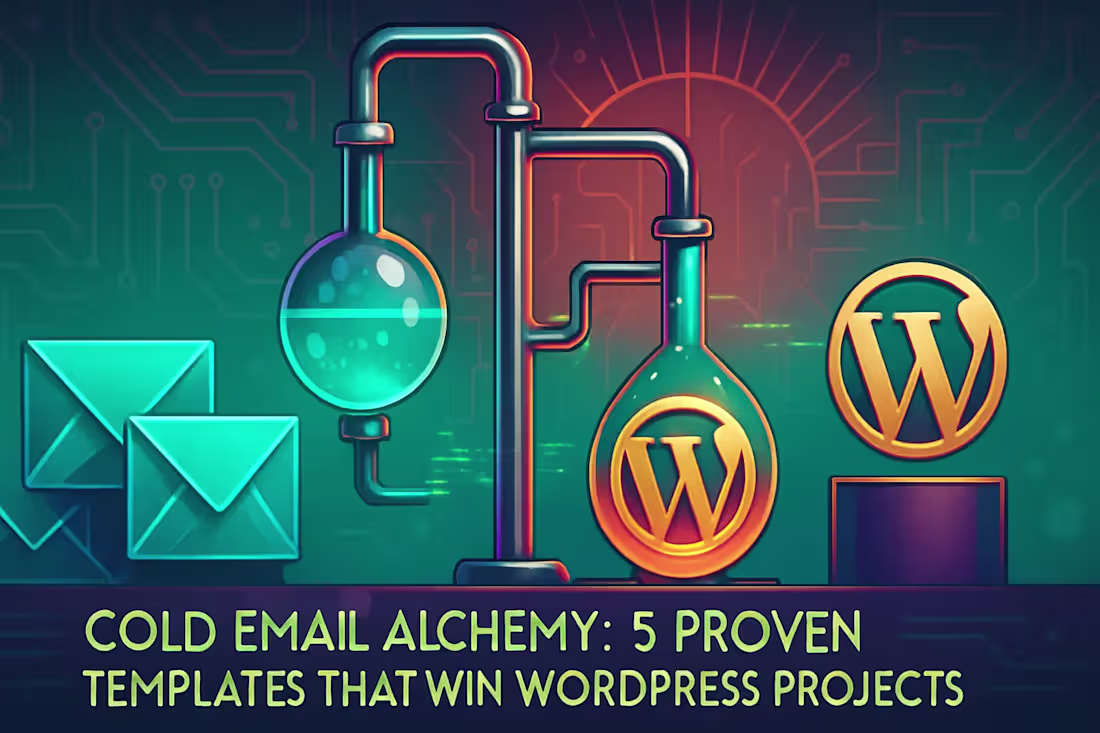 Cover image for Cold Email Alchemy: 5 Proven Templates That Win WordPress Projects
