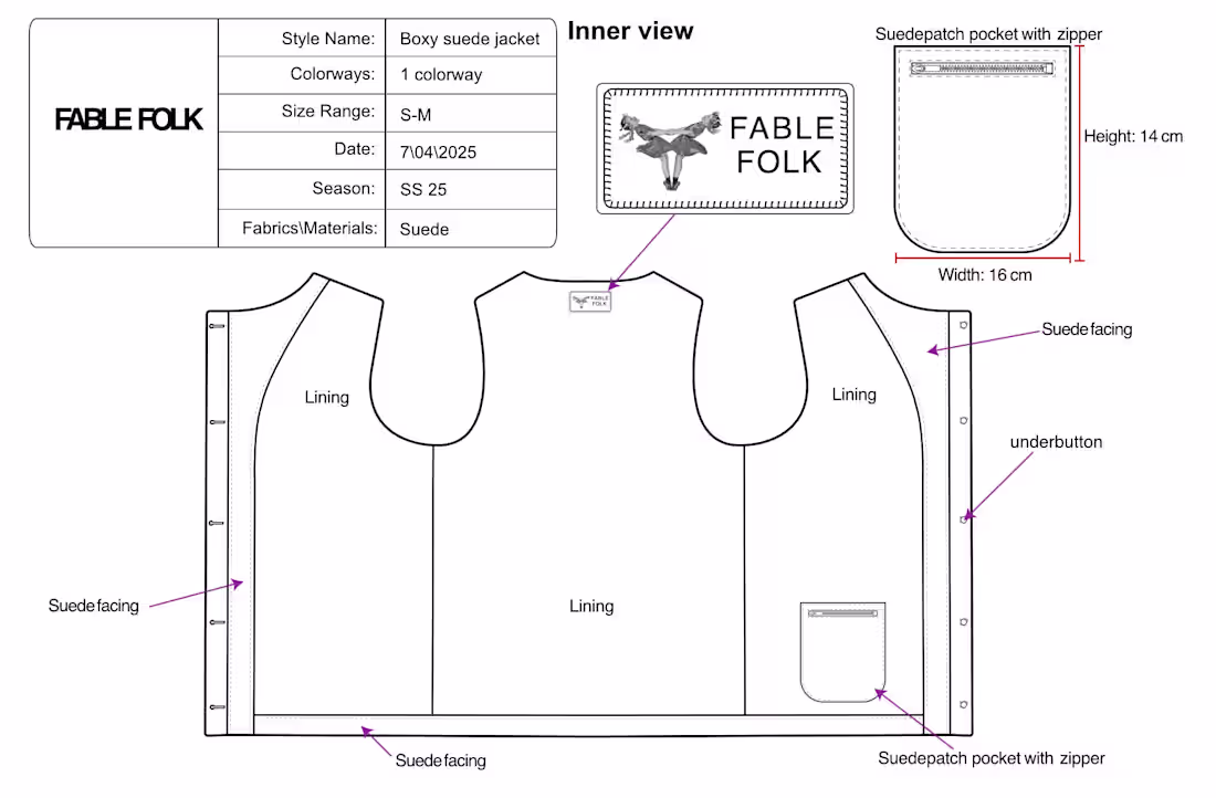 Cover image for Vintage Jacket-2 Designs for Fable
