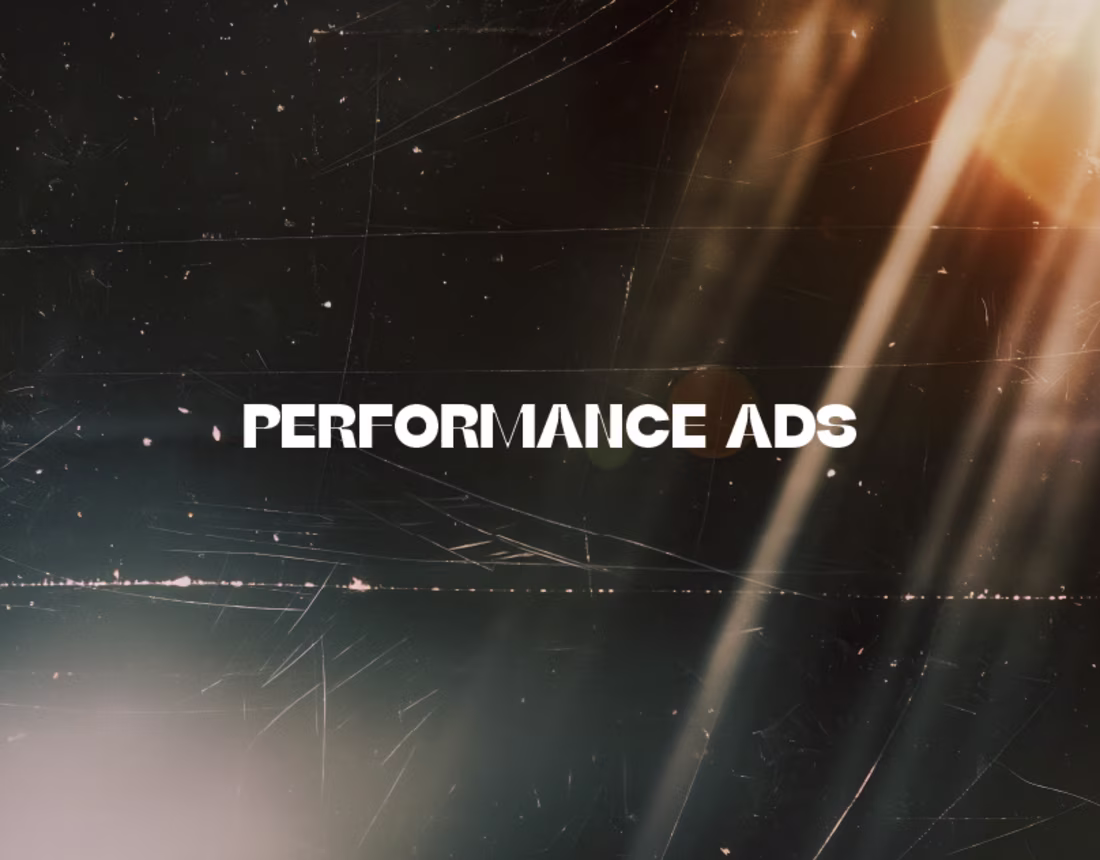 Cover image for Performance Ads