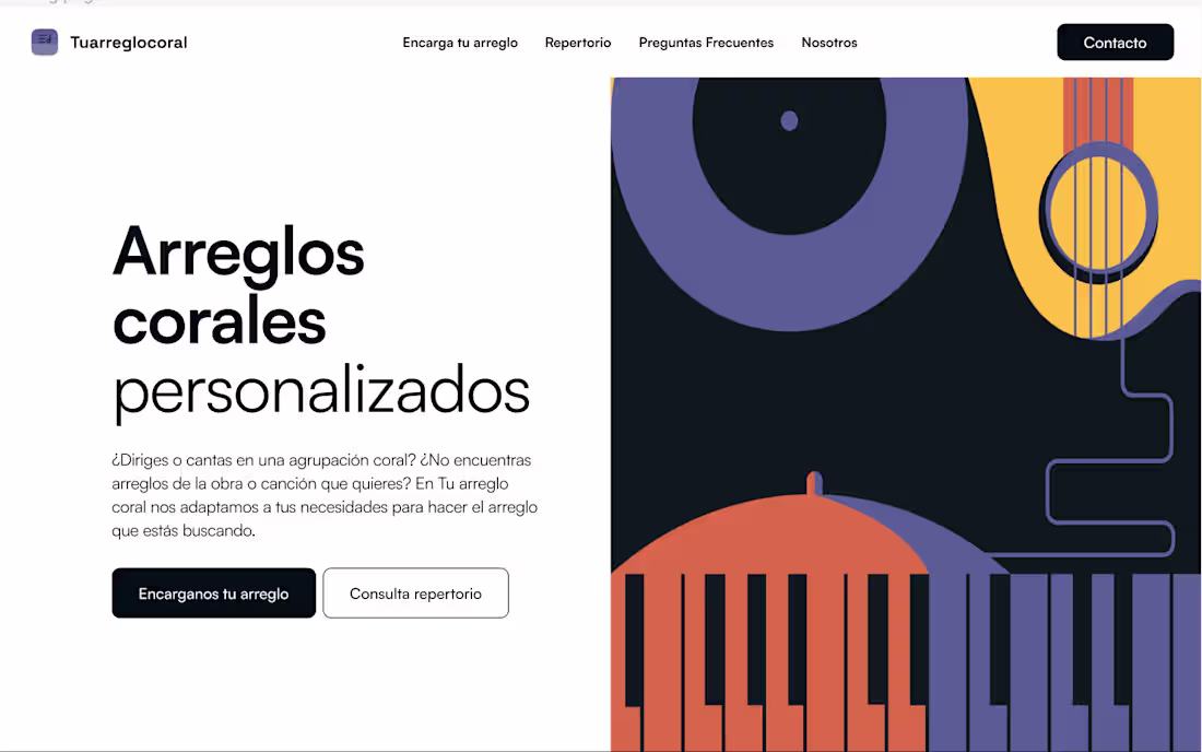 Cover image for Tu Arreglo Coral