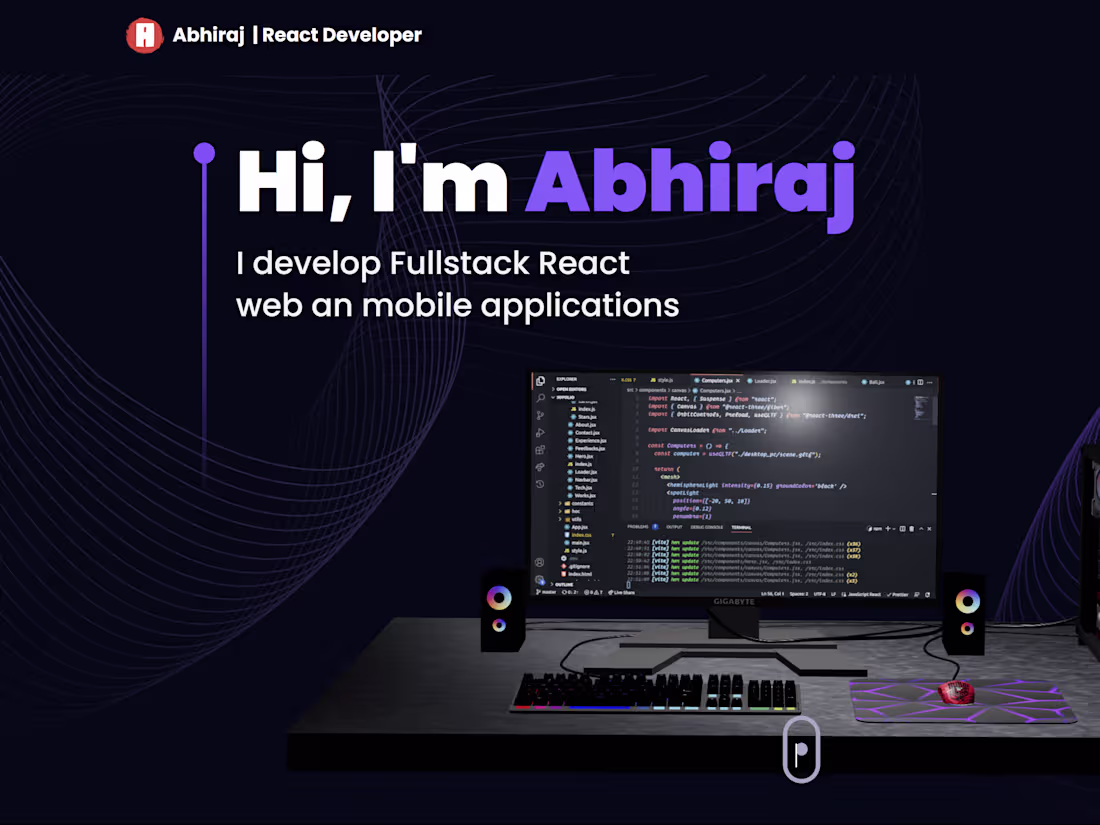 Cover image for Abhiraj | Portfolio