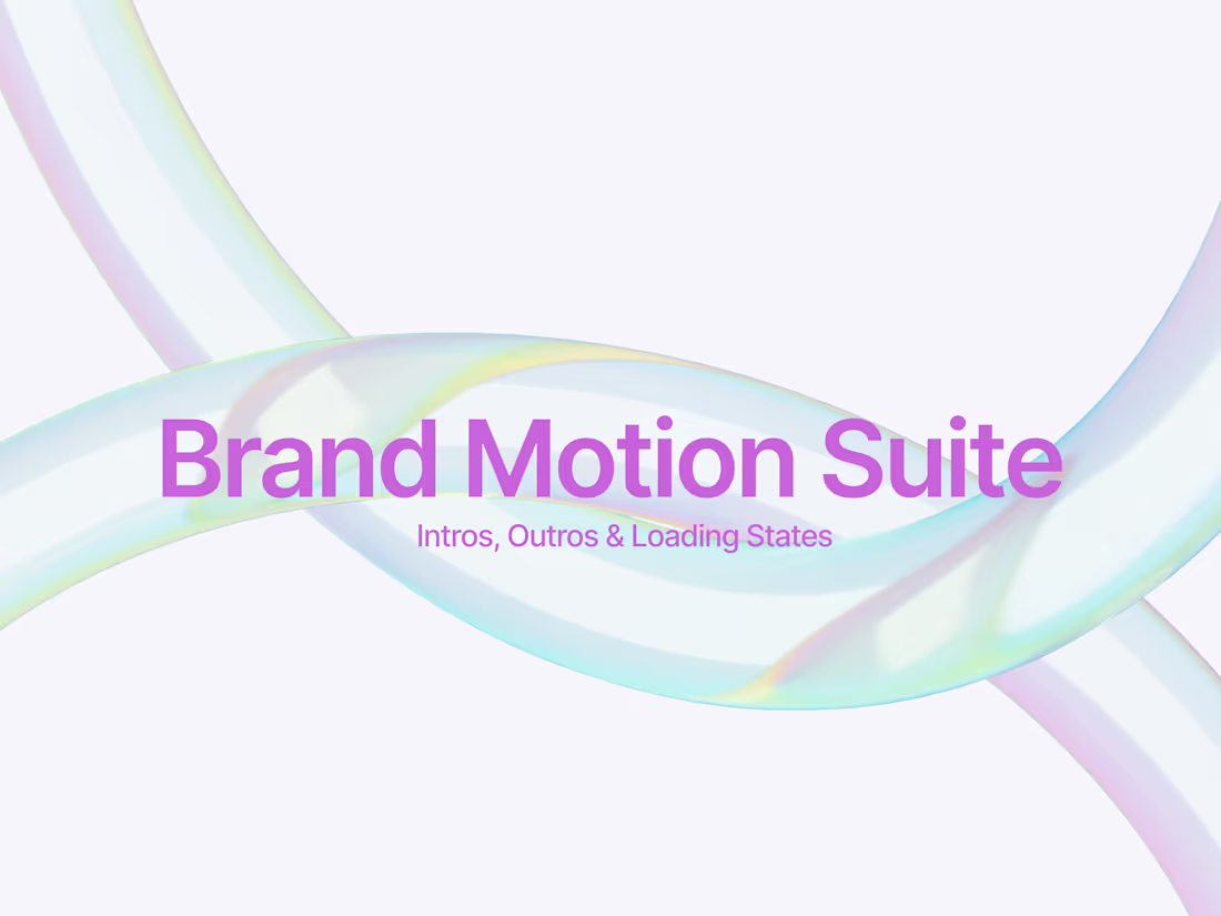 Cover image for I will create Custom Logo Animation: Bring Your Brand to Life