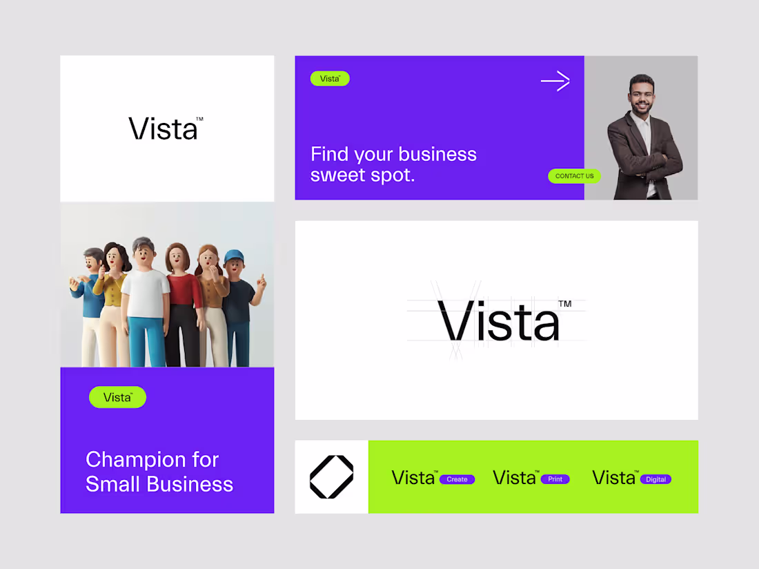 Cover image for Vista Visual Identity