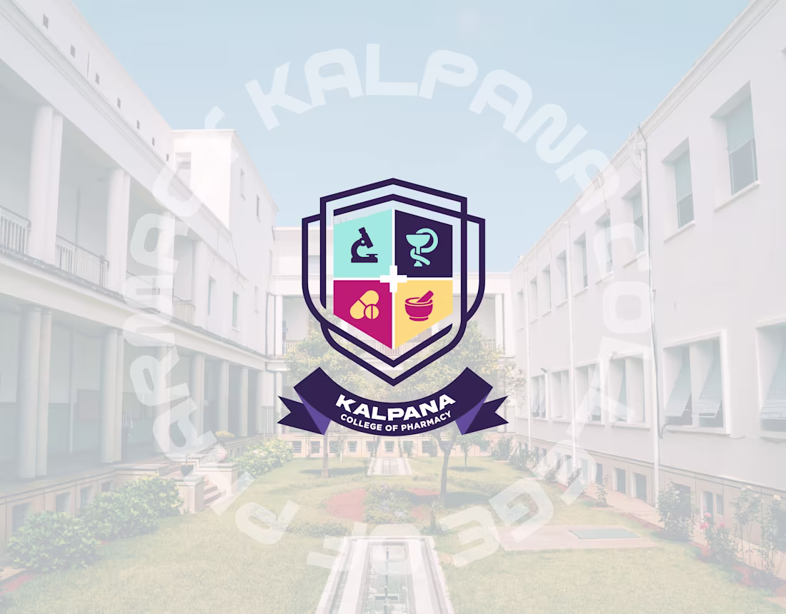 Cover image for Logo Design : Kalpana College of Pharmacy