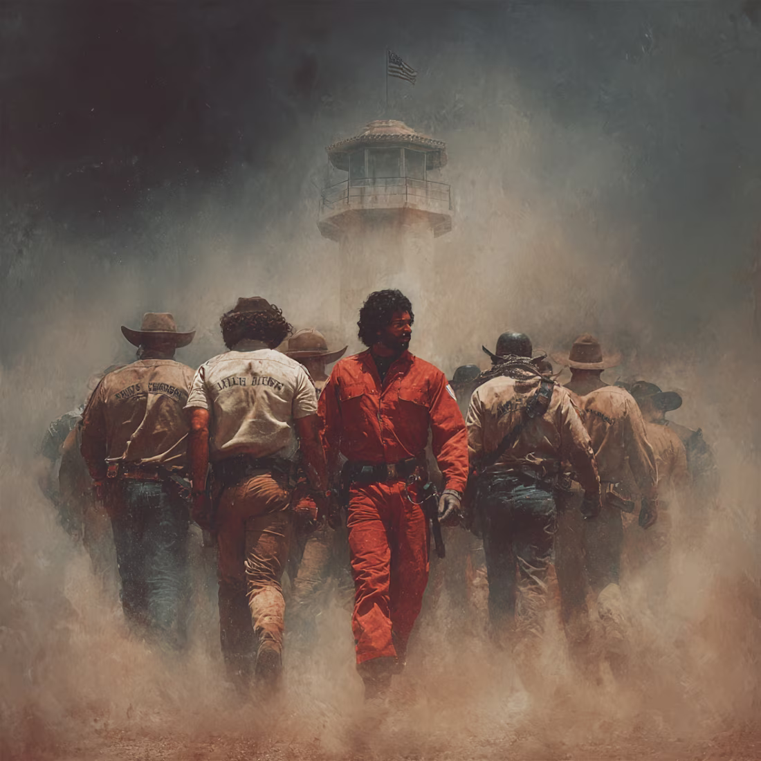 Cover image for Untitled 1974 Prison Siege Series