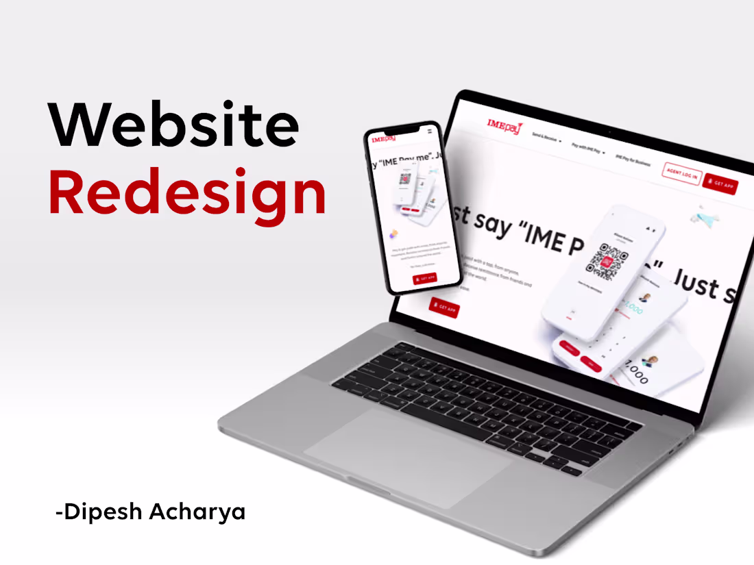 Cover image for Redesigning the Website for IME Pay