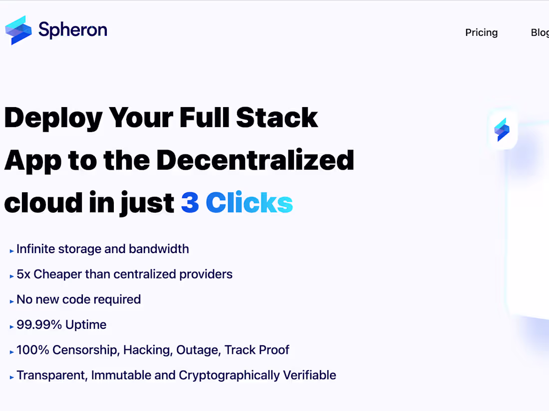 Cover image for Spheron Network