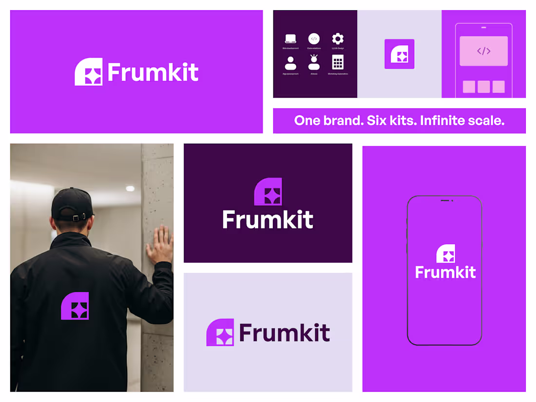Cover image for Frumkit Brand Identity Frumkit is a modular brand identity d...