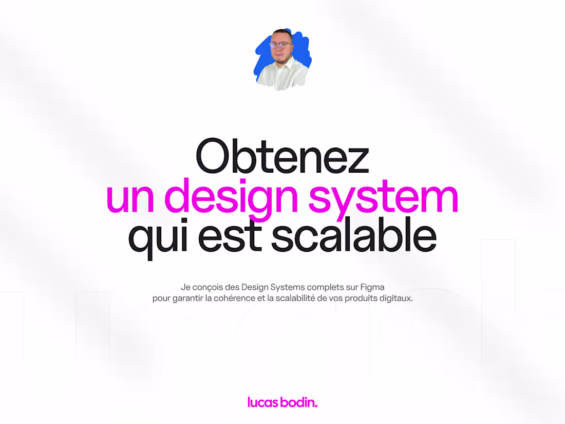 Cover image for Design System / Kit UI sur mesure (sous Figma)