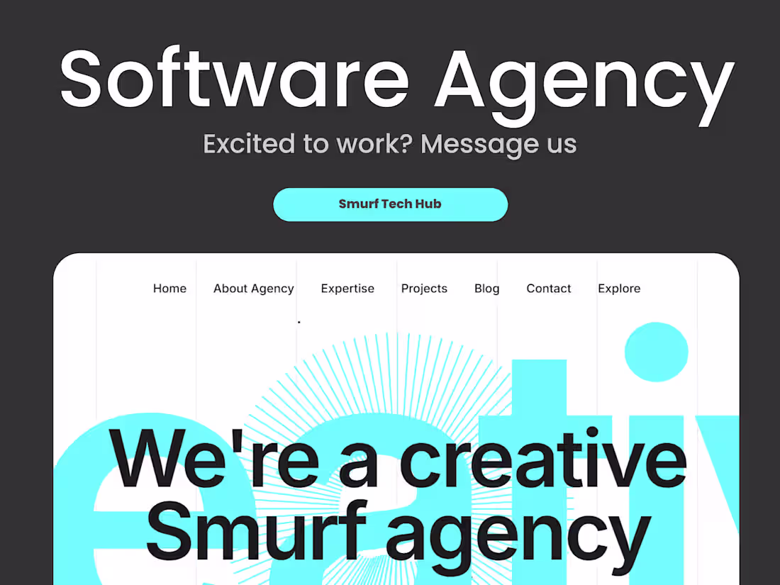 Cover image for Smurf - The Creative Agency