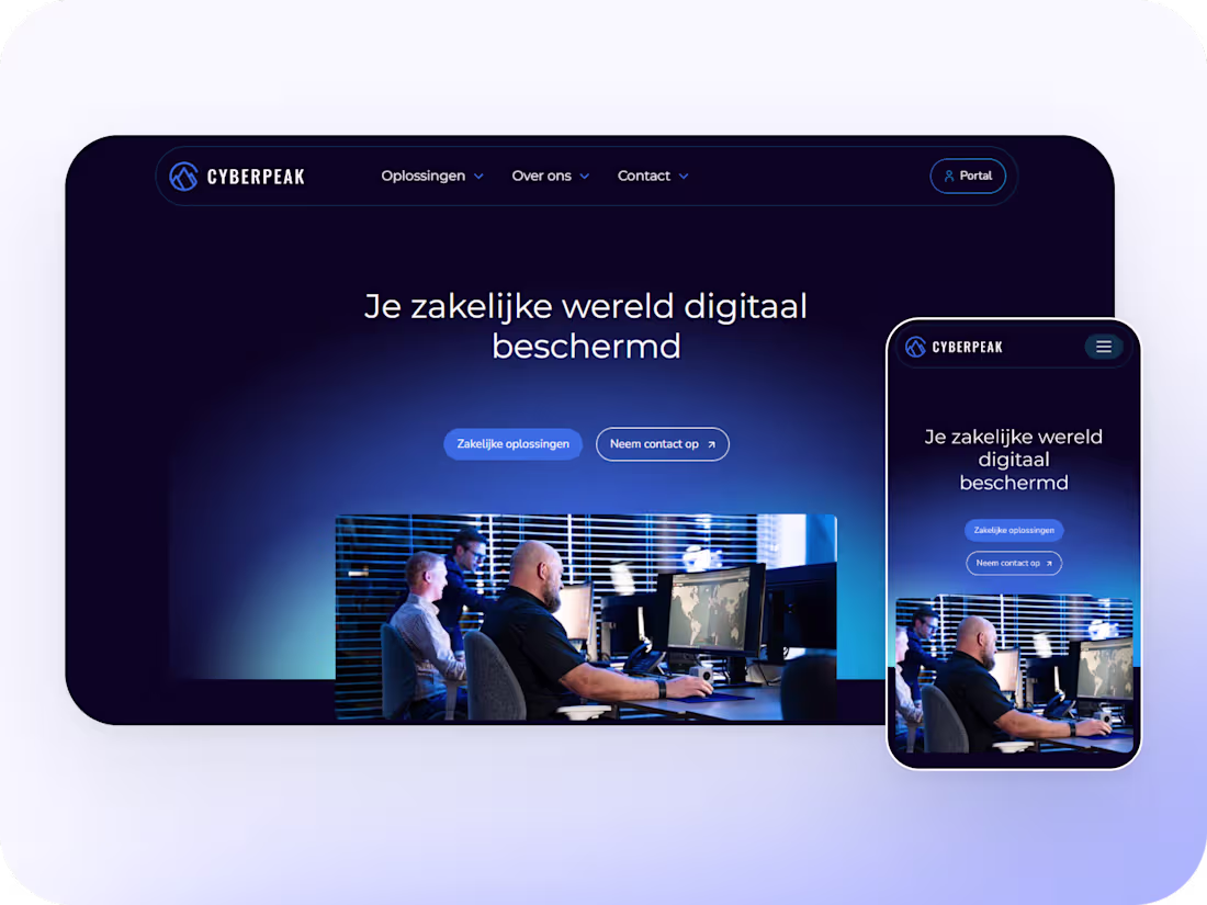 Cover image for CyberPeak (Figma to Webflow)