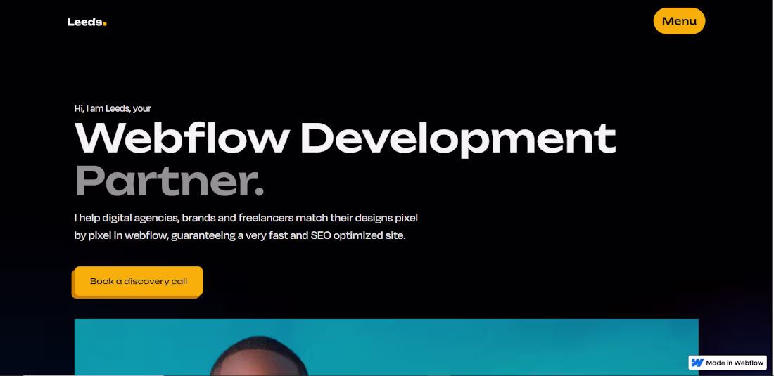 Cover image for Webflow Development Partner.