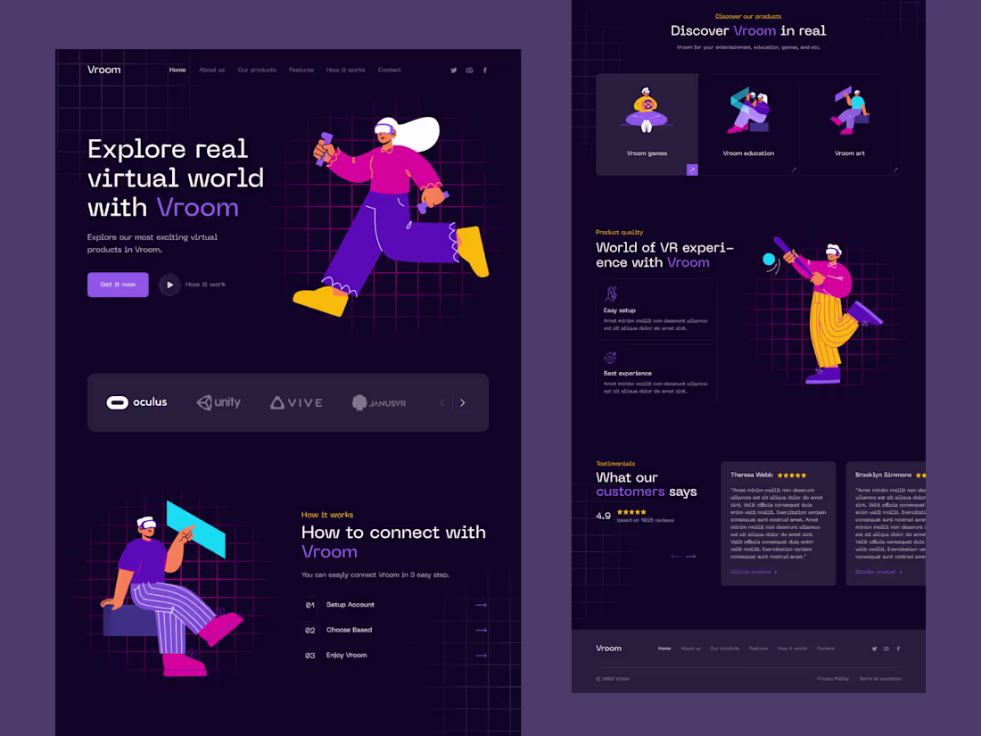 Cover image for Webflow Landing Page Websites