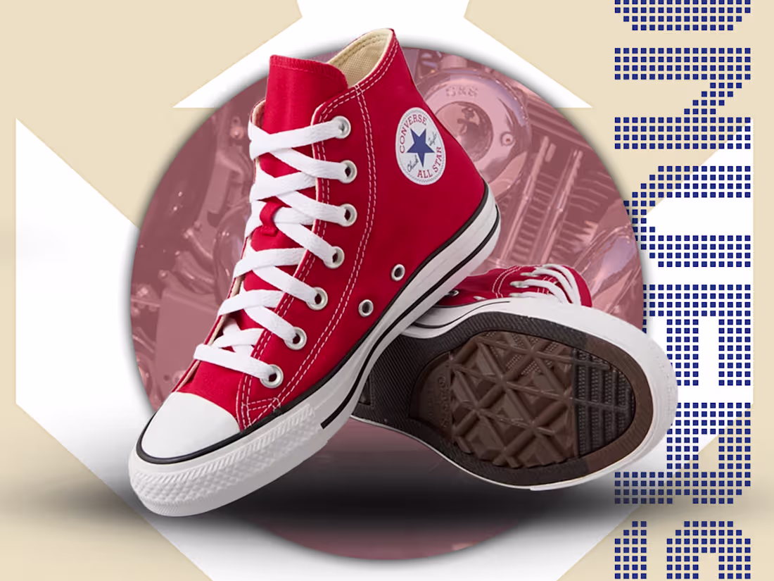 Cover image for A conceptual poster design for the Converse Chuck Taylor All...