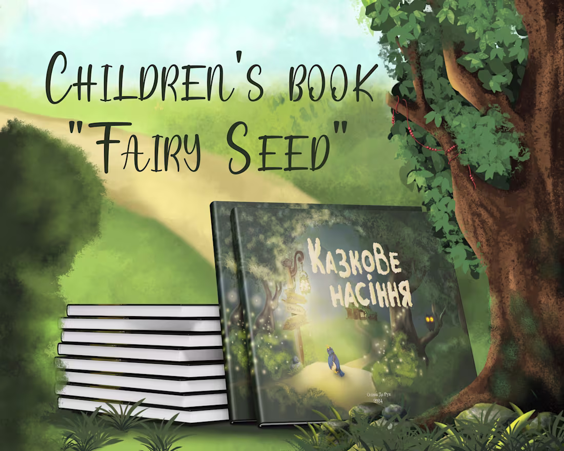 Cover image for Children's book "Fairy Seed"