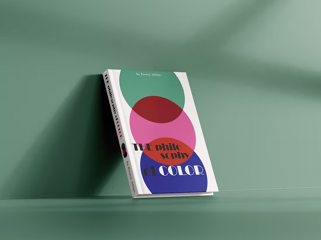 Cover image for "THE philosophy of COLOR" book | Behance