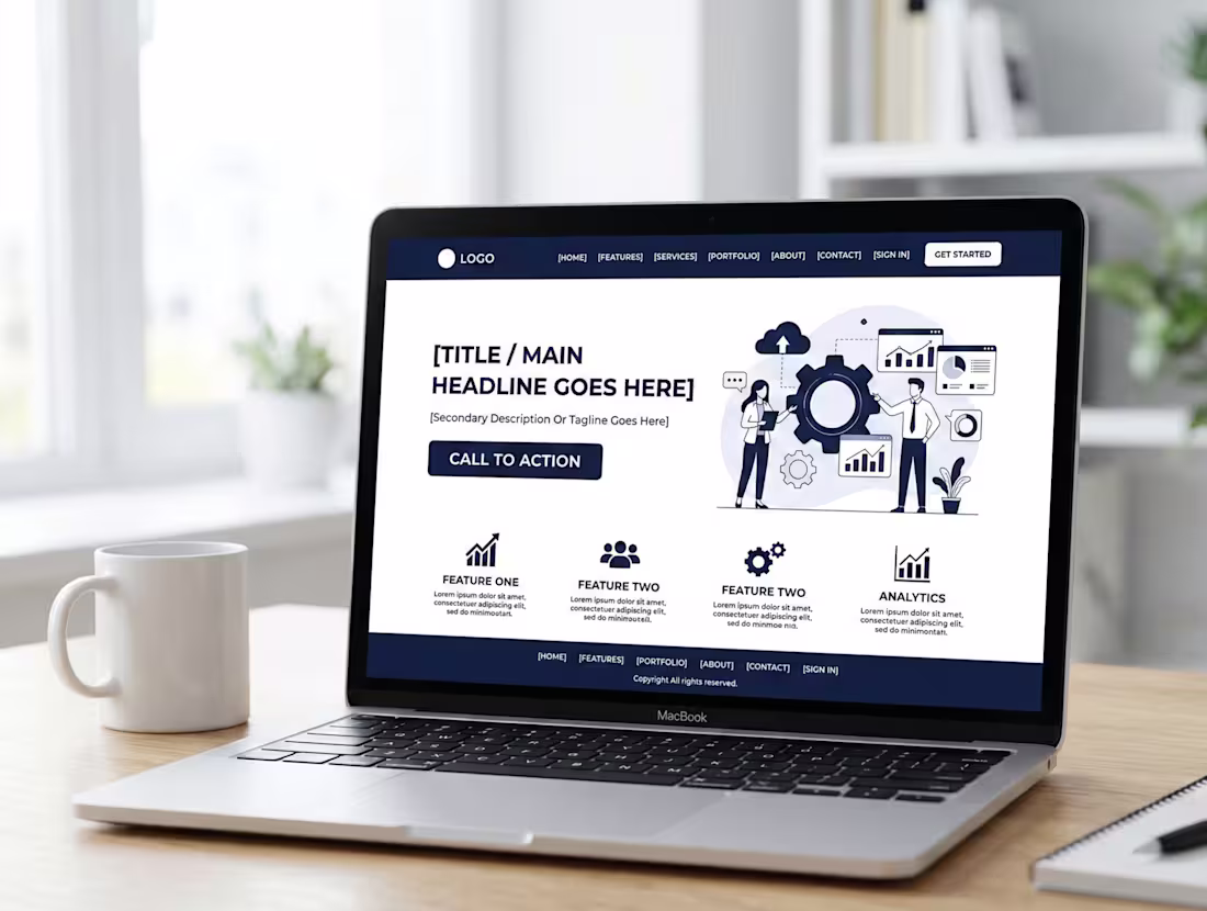 Cover image for Professional Landing Page for Your Business