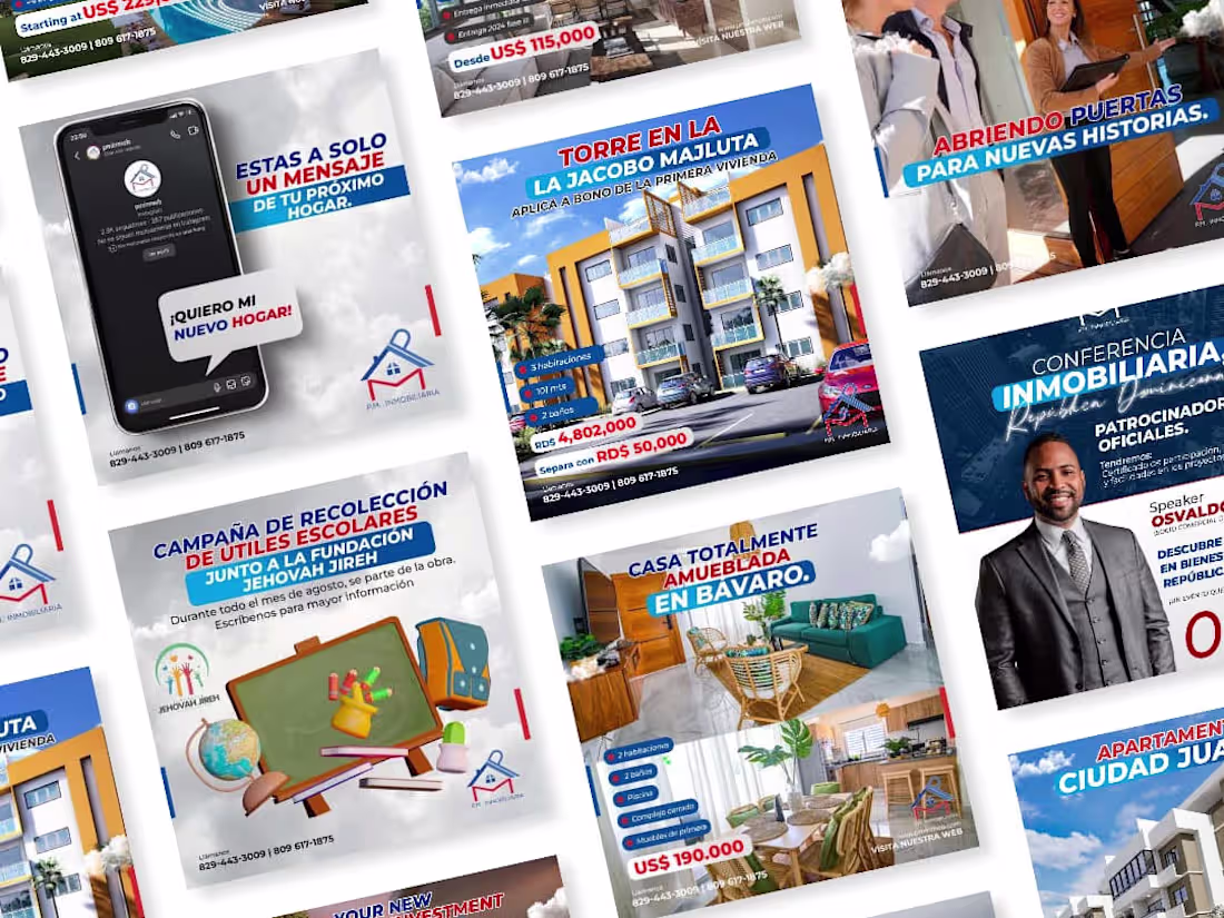 Cover image for Social media management for Real Estate