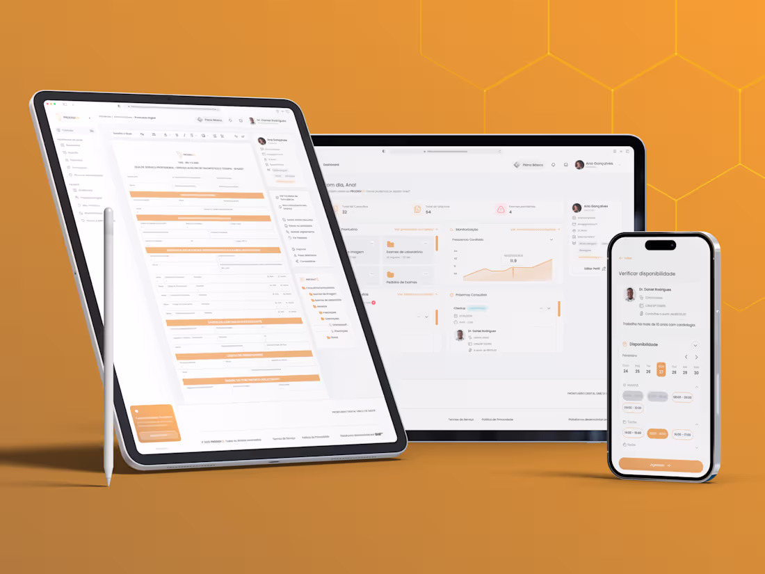 Cover image for Prodigius | Healthcare Platform UI/UX Redesign