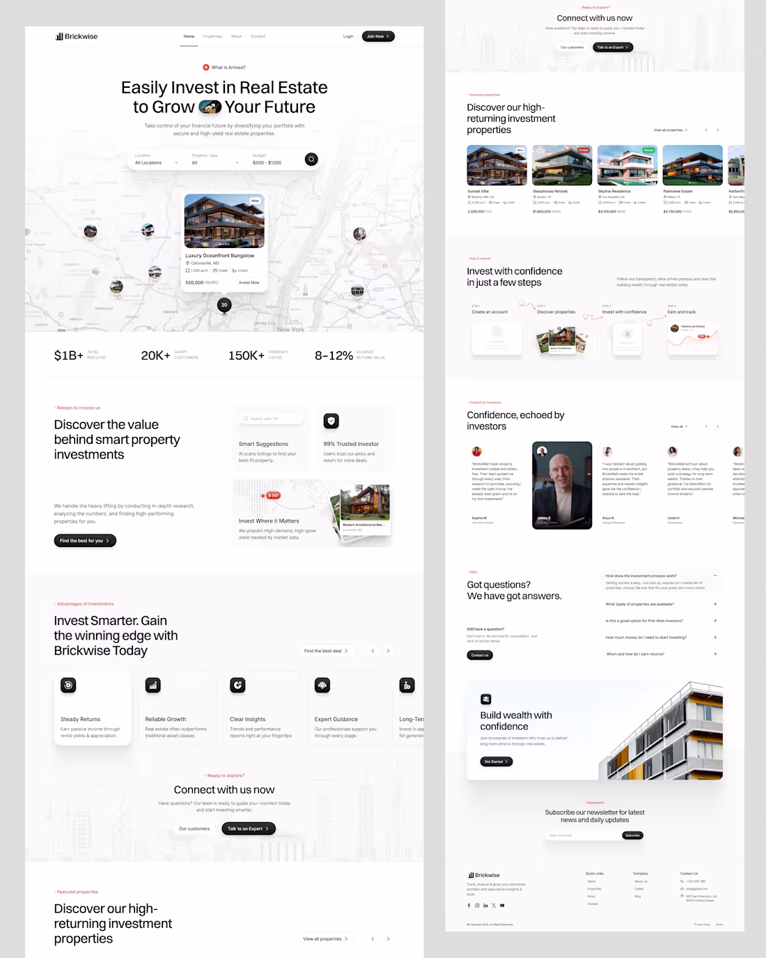Cover image for Real Estate Home Page Design 🏡 Looking for a stunning desig...