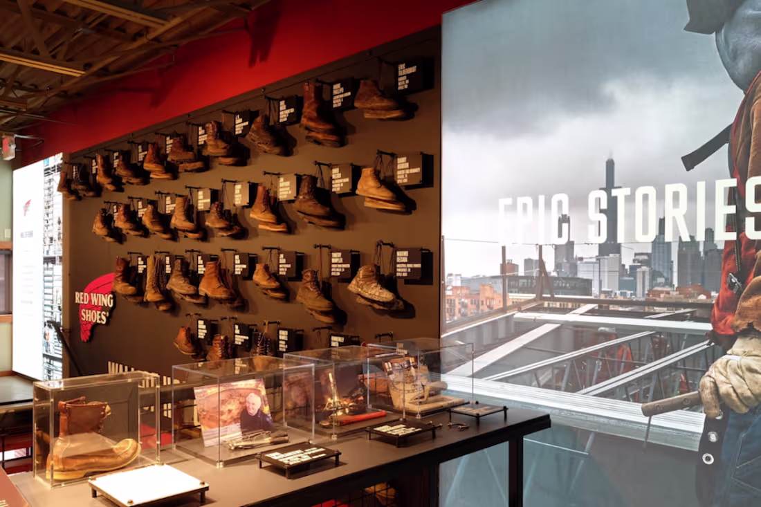 Cover image for Red Wing Shoes: Wall of Honor