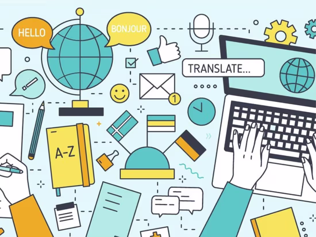 Cover image for Arabic-English-French professional translation