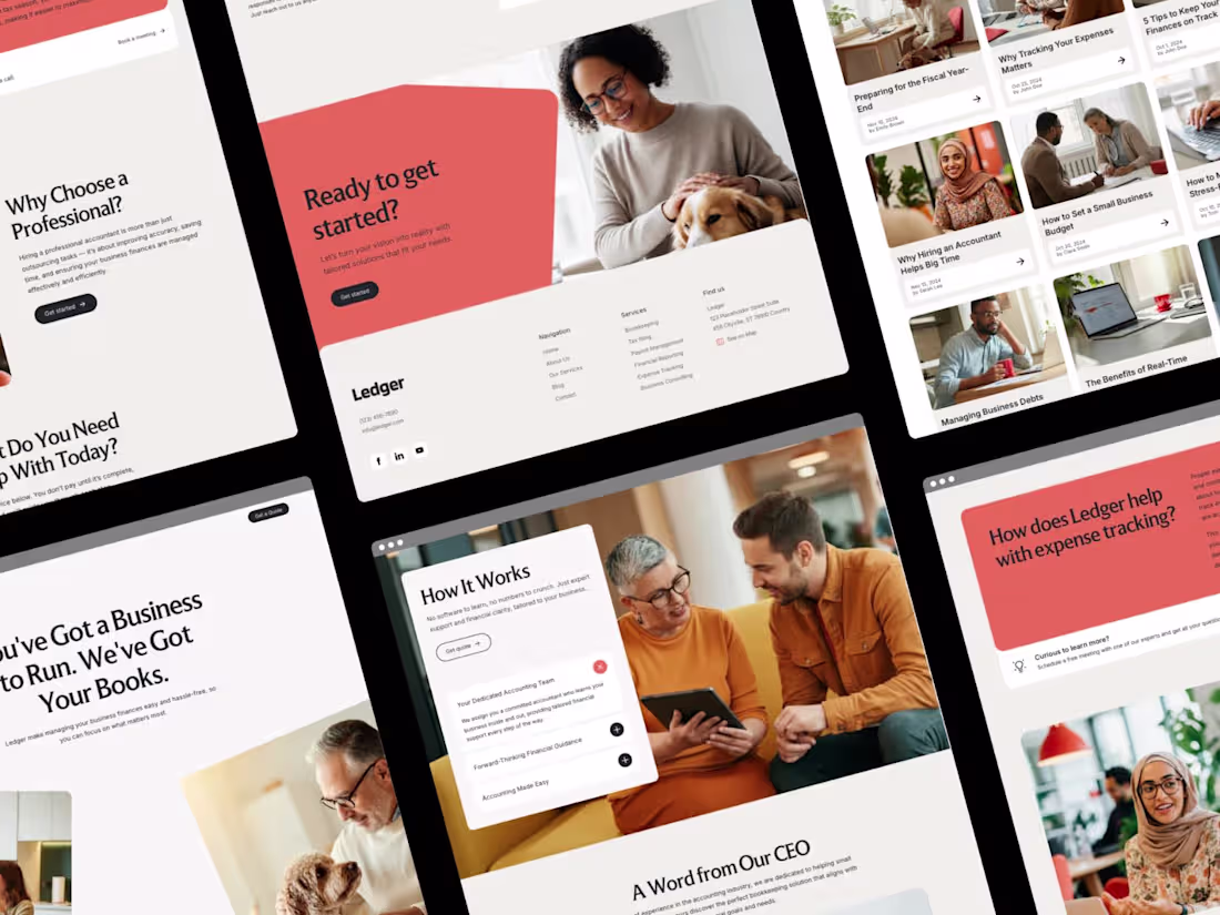 Cover image for Ledger Framer template