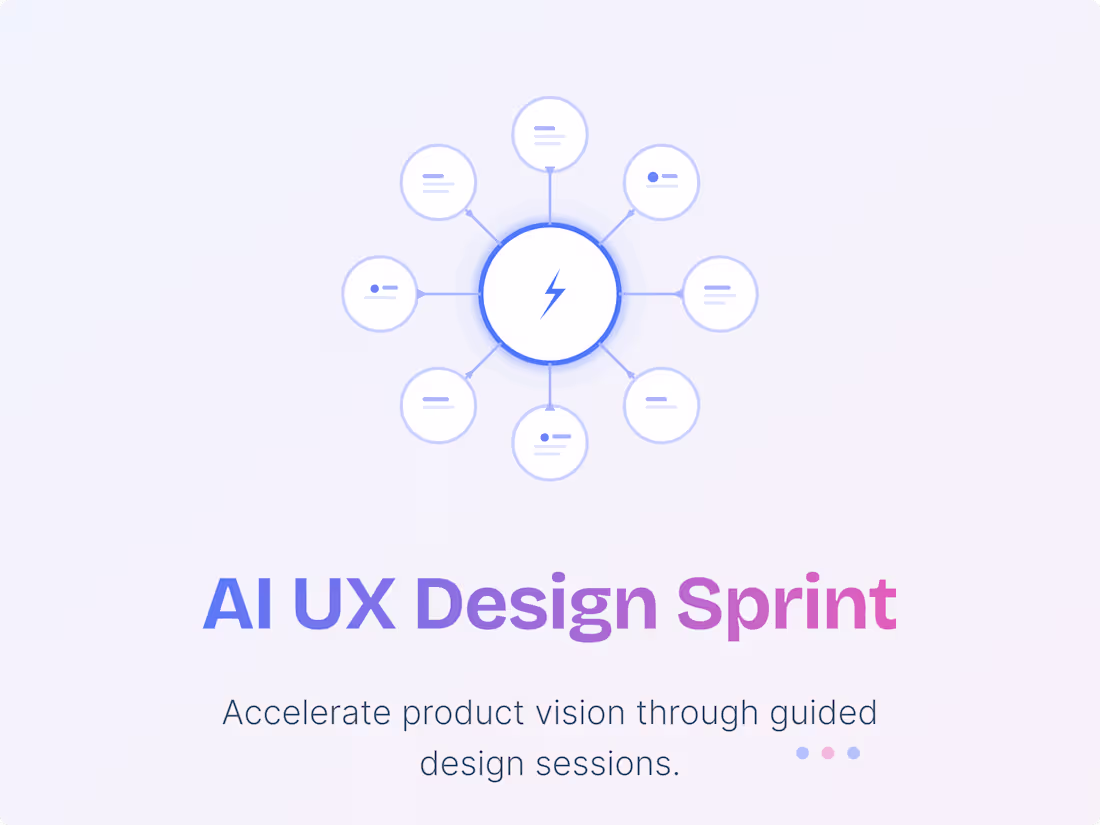 Cover image for AI UX Design Sprint