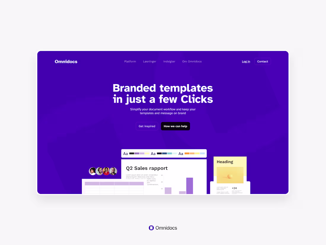 Cover image for Web & Brand for Omnidocs
