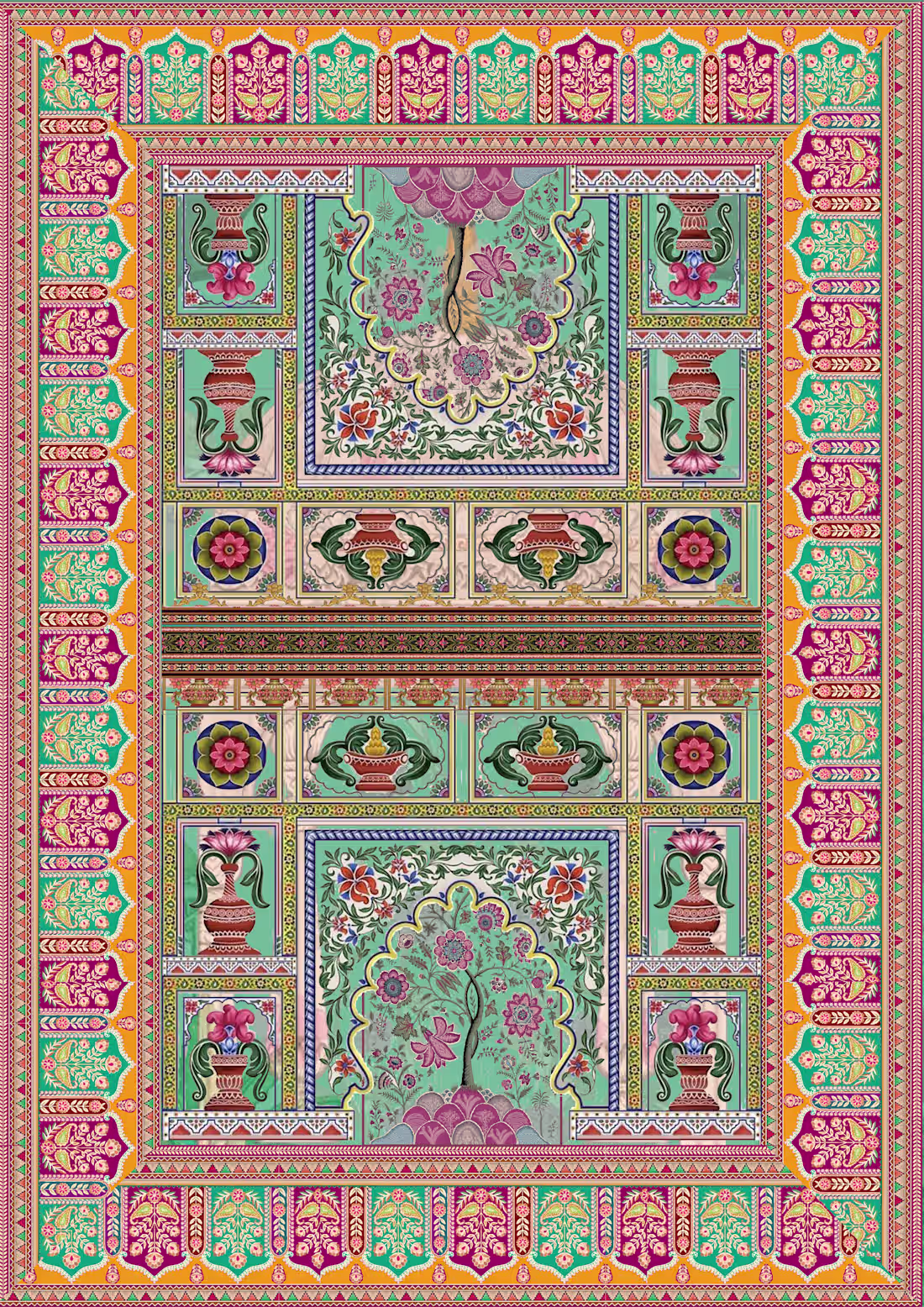 Cover image for Title: Heritage-Inspired Digital Textile Design
Extremely