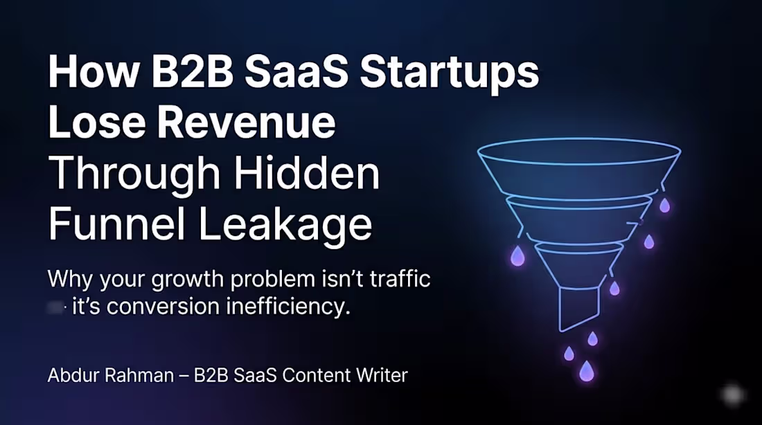 Cover image for How B2B SaaS Startups Lose