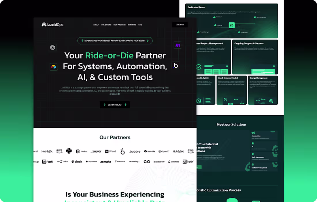 Cover image for Marketing Website Development