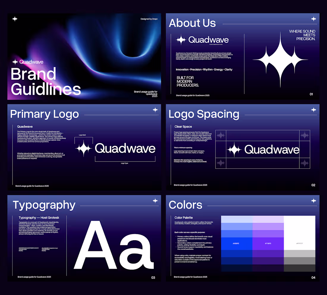 Cover image for This is what a $1000 Brand Guidelines design looks like when...