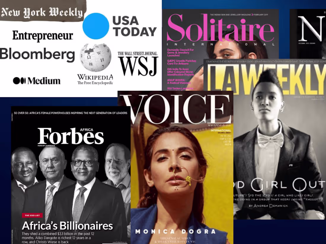 Cover image for Promote your brand in International Media