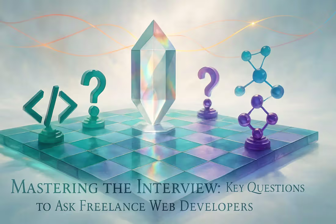 Cover image for Mastering the Interview: Key Questions to Ask Freelance Web Developers
