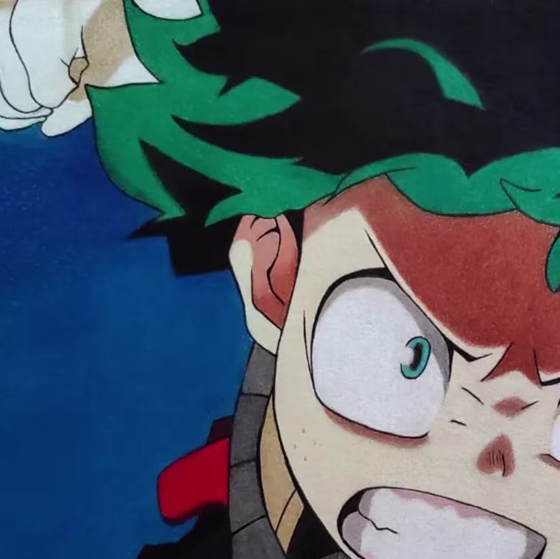 Cover image for AZE on Instagram: “Deku from MHA ✍🏻✍🏻✍🏻”